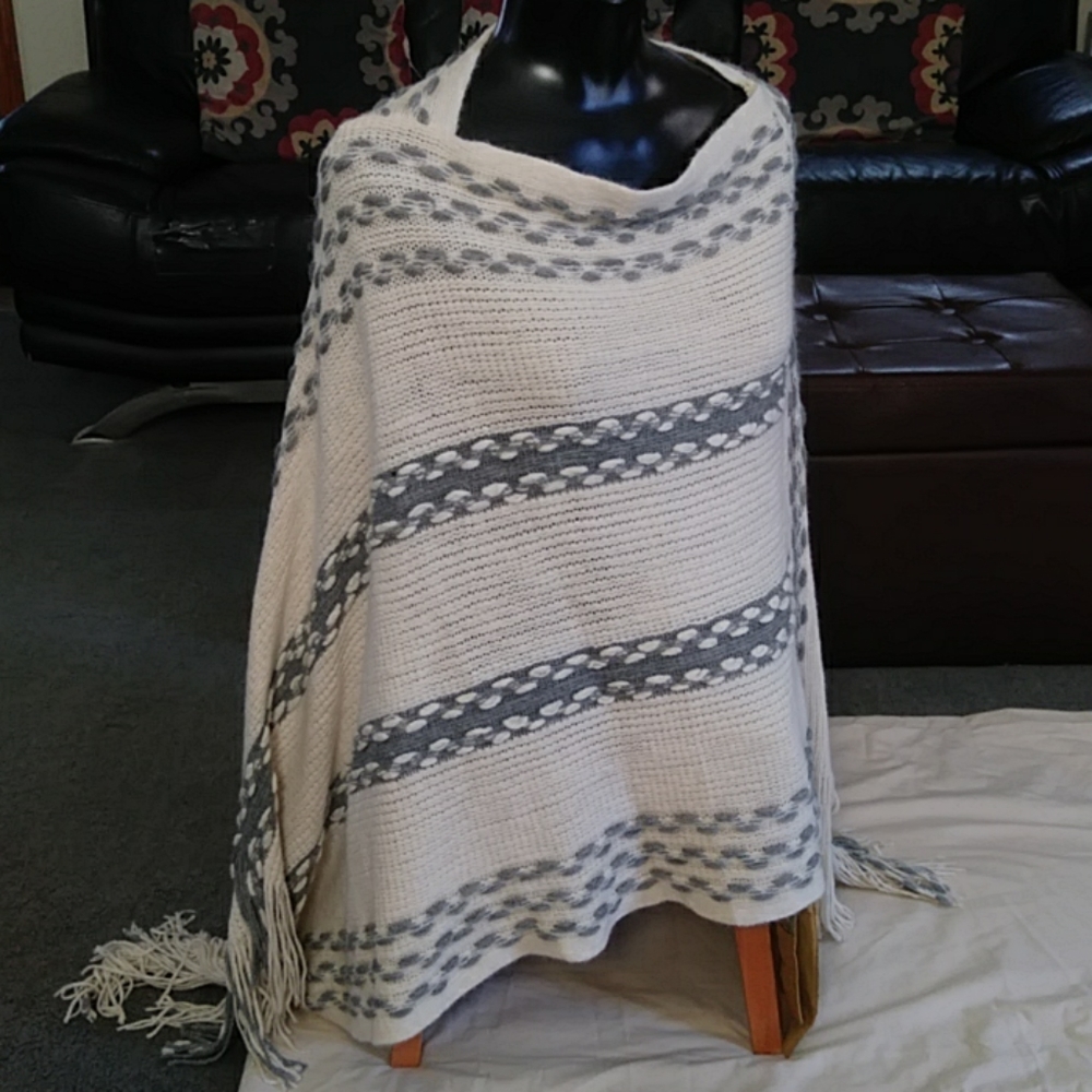 Pretty poncho.
